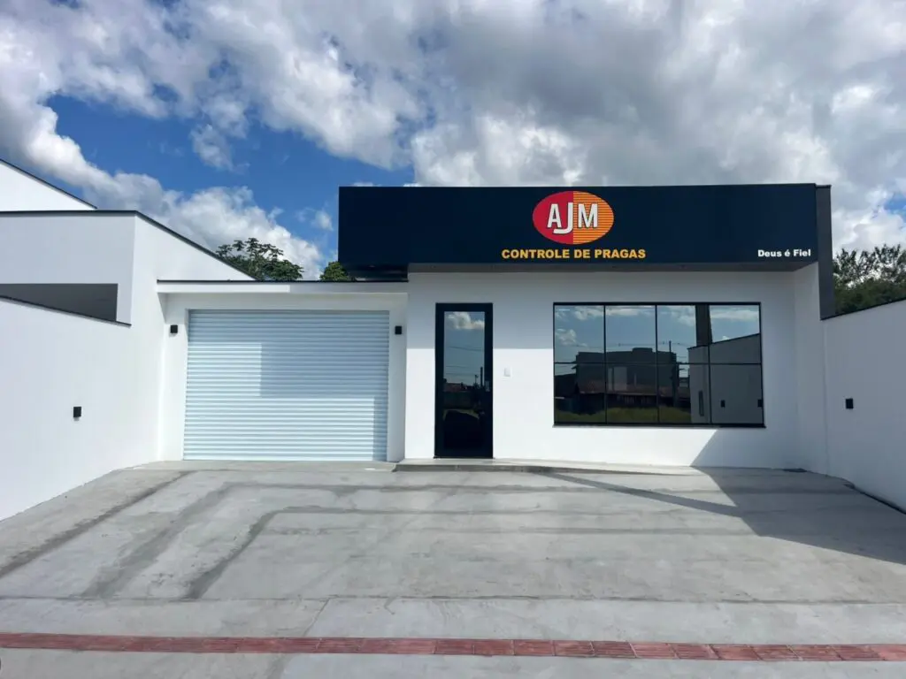 Nova sede da AJM Controle de Pragas em Joinville/SC